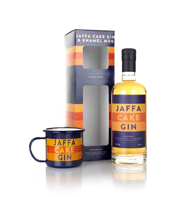 Jaffa Cake Gift Pack with Enamel Mug Gin | 700ML at CaskCartel.com