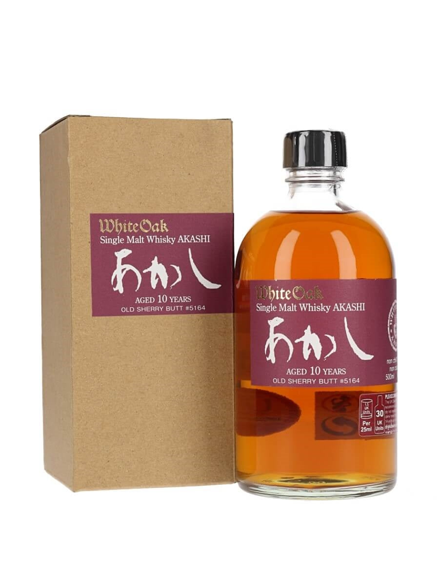 Akashi 10 Year Old (Sherry Butt # 105206) Single Malt Whisky | 500ML at CaskCartel.com