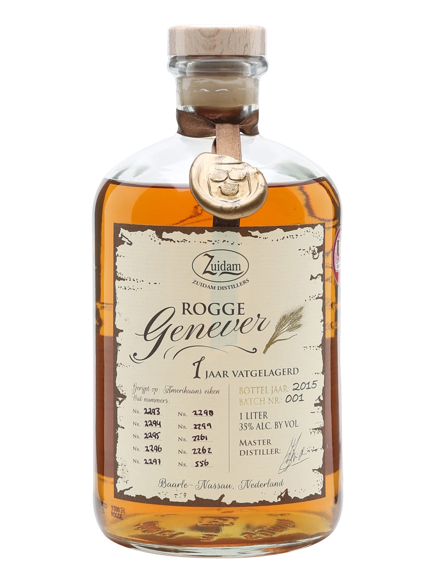 Zuidam 1 Year Old Rogge (Rye) Genever | 1L at CaskCartel.com