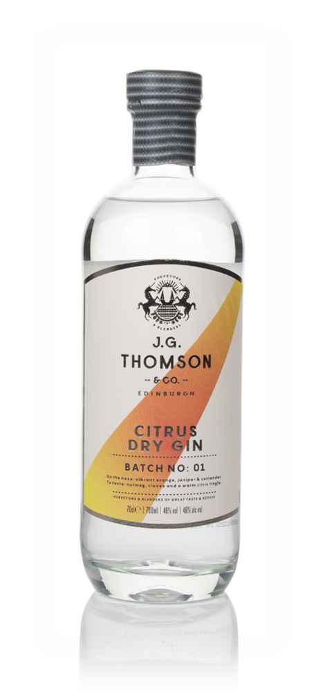 J.G. Thomson Citrus - Batch 01 Gin | 700ML at CaskCartel.com
