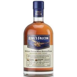 King's Falcon Bourbon Cask Finish Speyside Single Malt Scotch Whiskey at CaskCartel.com