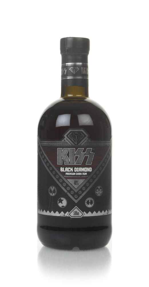 KISS Black Diamond Rum | 500ML at CaskCartel.com