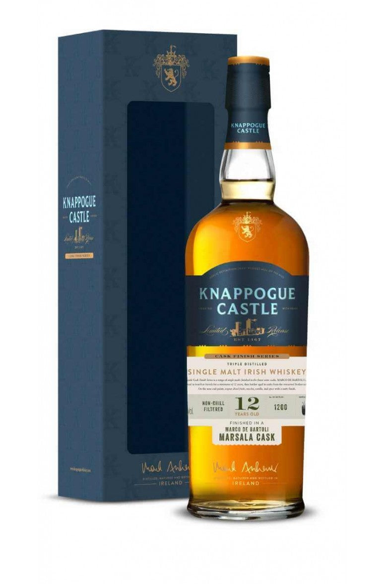Knappogue Castle 12 Year Old Marsala Cask Whiskey - CaskCartel.com
