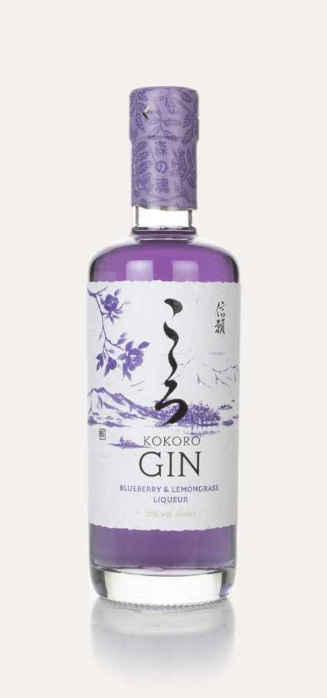Kokoro Gin Blueberry & Lemongrass Liqueur | 500ML at CaskCartel.com