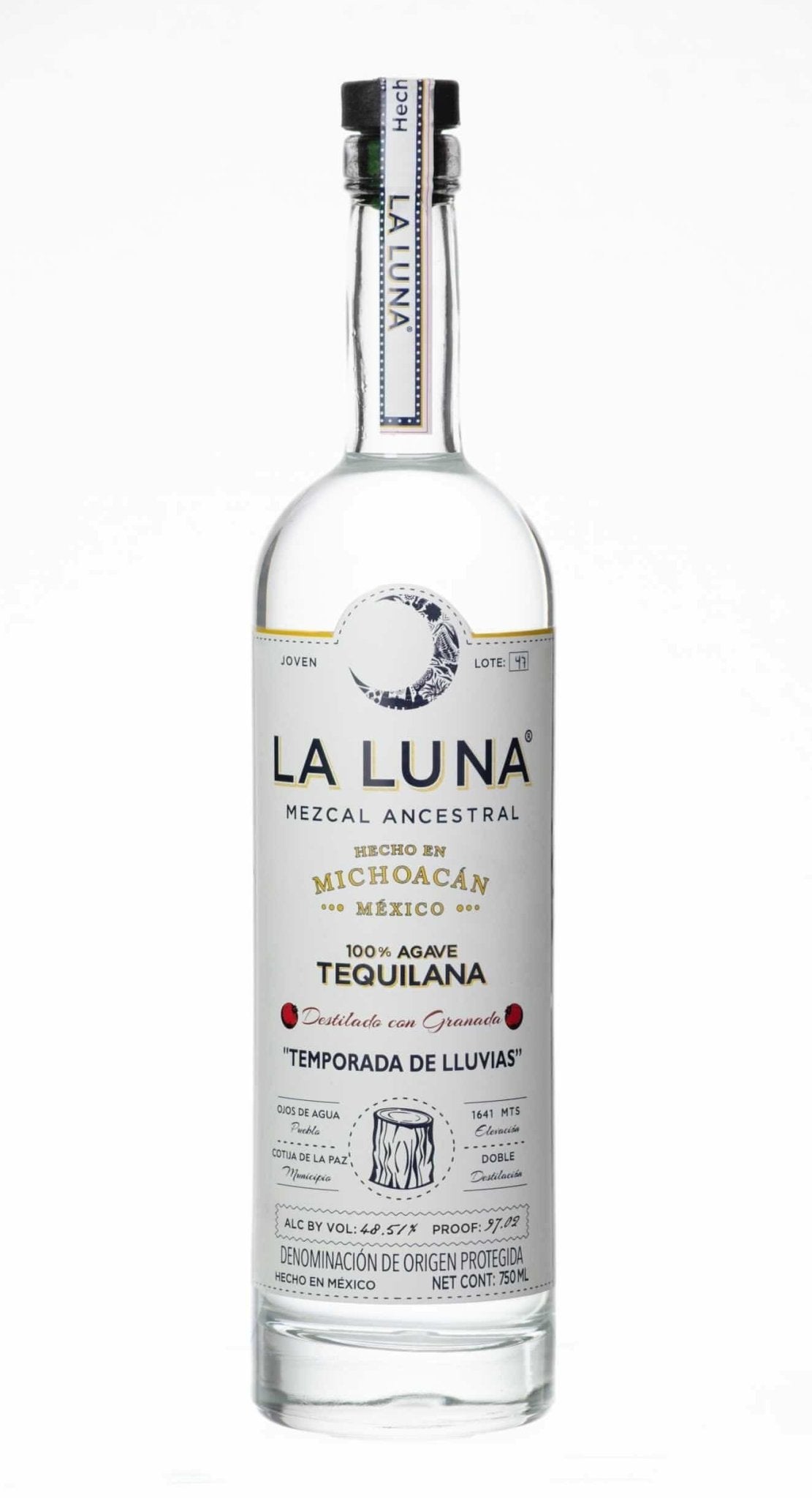 La Luna Temporada de Lluvia Ancestral Joven Mezcal at CaskCartel.com