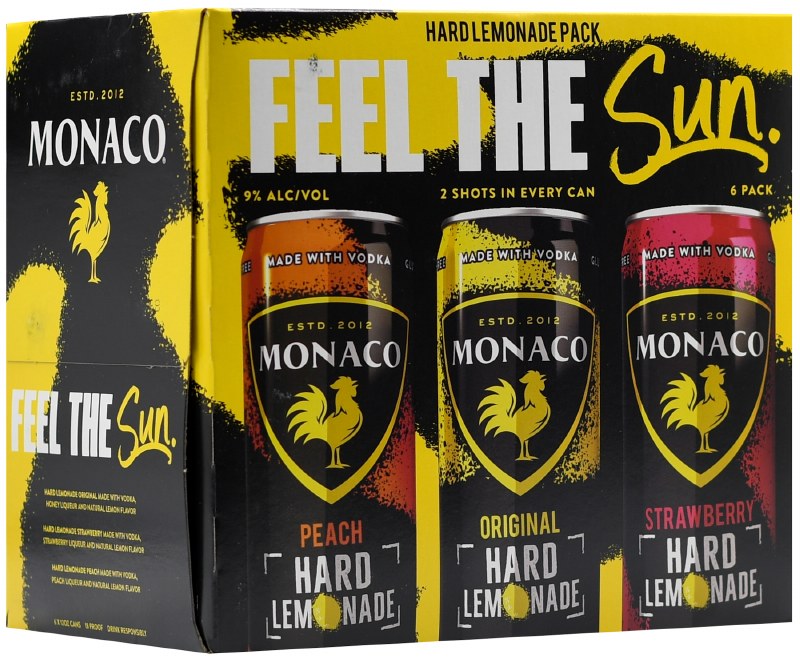 Monaco Hard Lemonade Variety Pack Cocktail | 6x355ML at CaskCartel.com