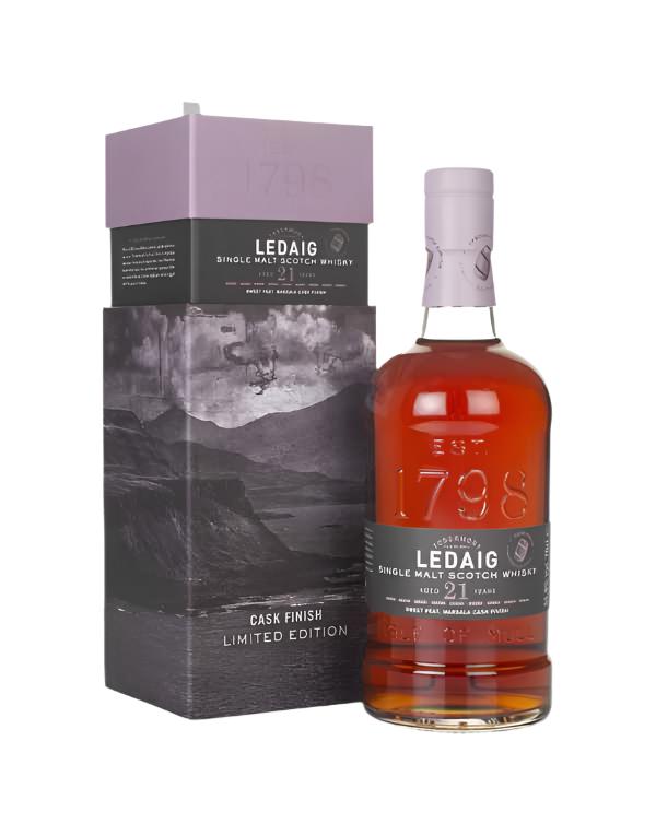 Ledaig 21 Year Old 1998 Marsala Cask Finish Whiskey | 700ML at CaskCartel.com