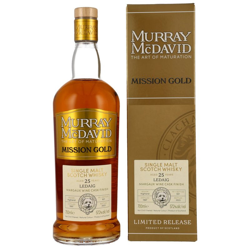 Ledaig Murray McDavid First Fill Chateau Margaux 25 Year Old Whisky | 700ML at CaskCartel.com