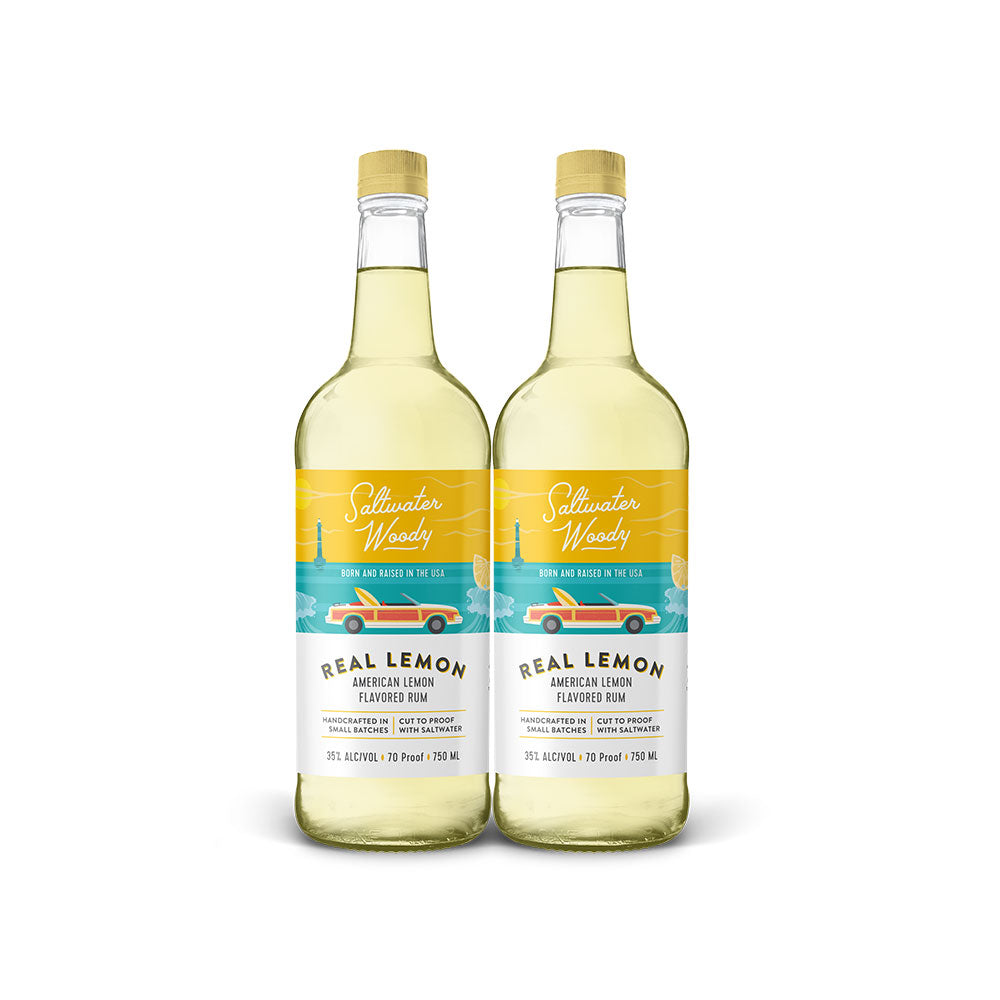 Saltwater Woody Real Lemon American Lemon Flavored Rum at CaskCartel.com