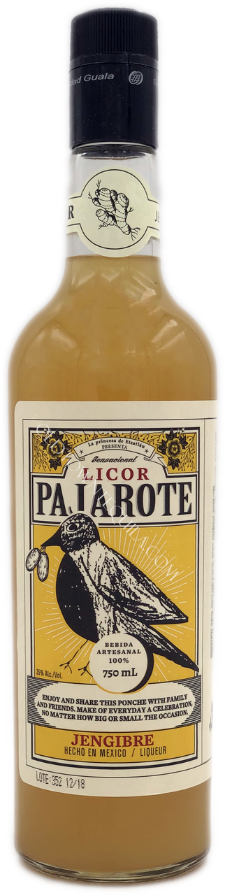Licor Pajarote Jengibre Liqueur