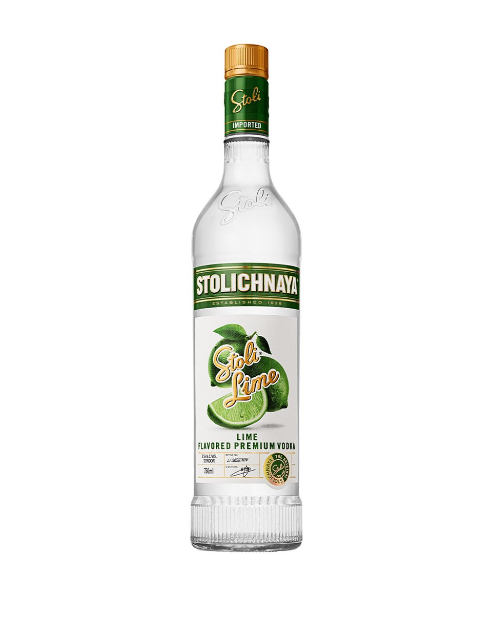 Stolichnaya Stoli Lime Flavored Premium Vodka at CaskCartel.com