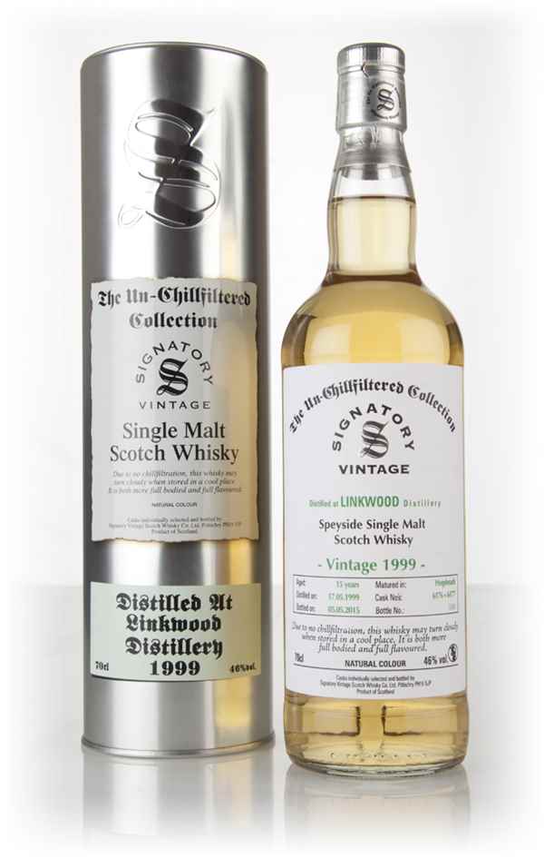 Linkwood 15 Year Old 1999 (casks 6176 & 6177) - Un-Chillfiltered Collection (Signatory) Scotch Whisky | 700ML at CaskCartel.com