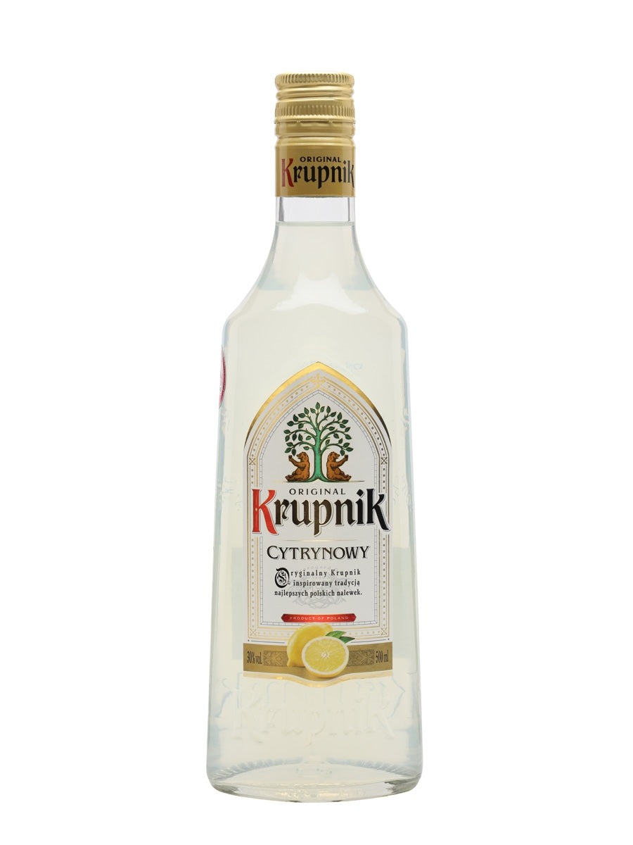 Krupnik Lemon Liqueur Liqueur | 500ML at CaskCartel.com