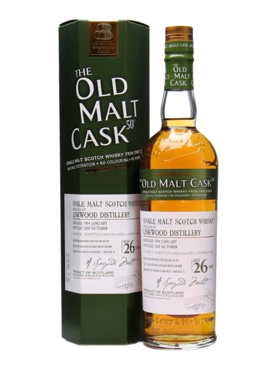 Linkwood Old Malt Cask Single Cask #6627 1984 26 Year Old Whisky | 700ML at CaskCartel.com