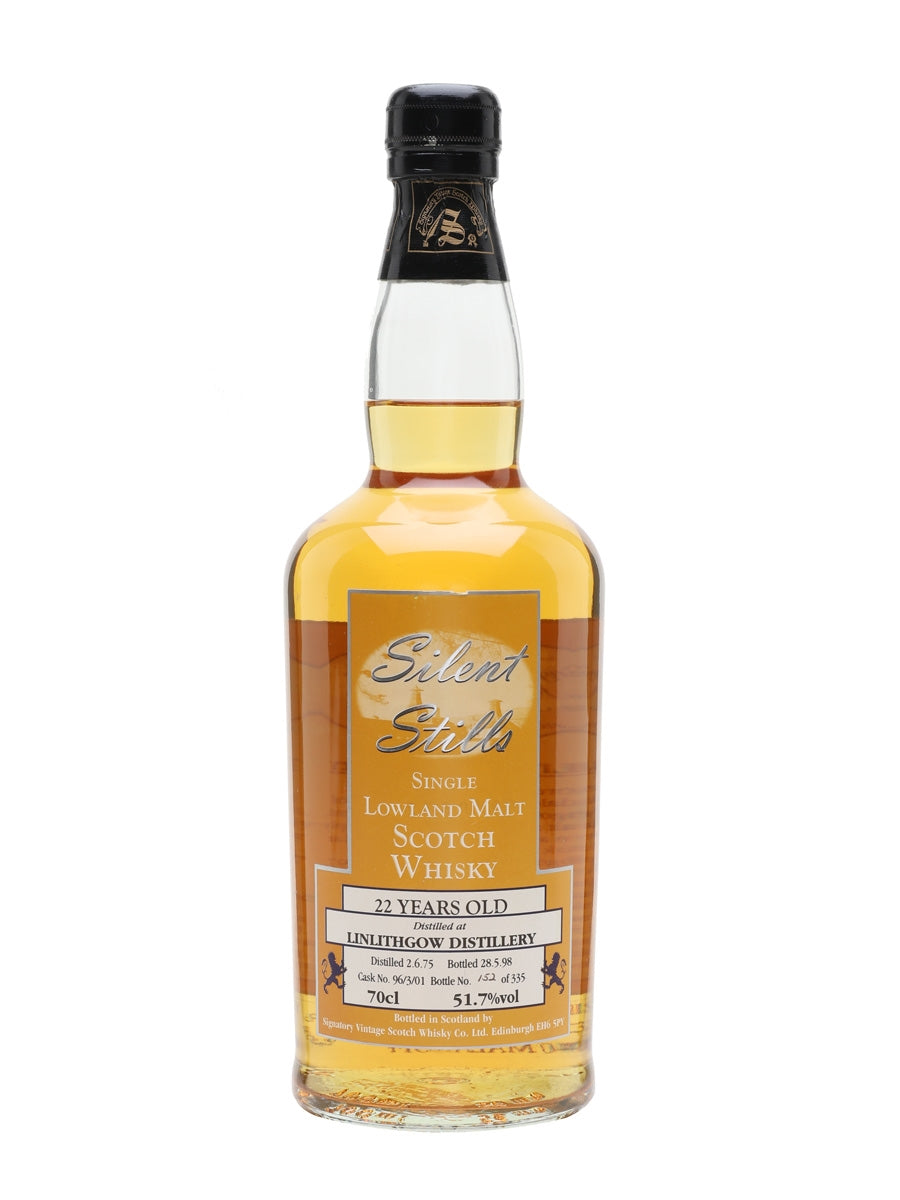 Linlithgow 1975 22 Year Old Silent Stills Signatory Lowland Single Malt Scotch Whisky | 700ML at CaskCartel.com