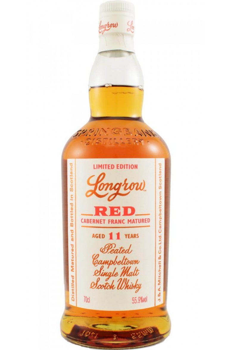 Longrow Red 11 Year Old Cabernet Franc Cask Finish Single Malt Scotch Whisky - CaskCartel.com