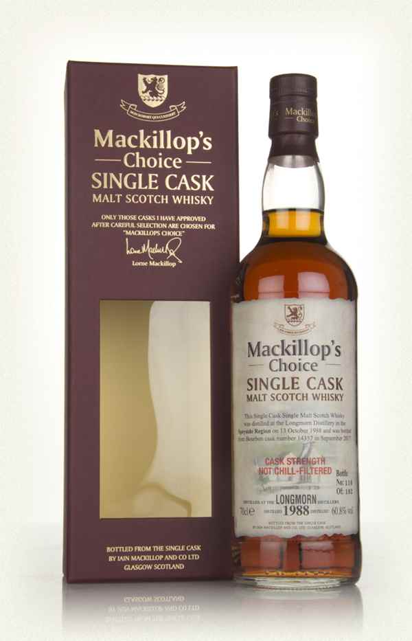 Longmorn 28 Year Old 1988 - Mackillop's Choice Whiskey | 700ML at CaskCartel.com 2