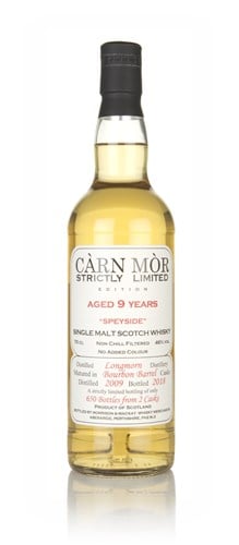 Longmorn 9 Year Old 2009 - Strictly Limited (Carn Mor) Scotch Whisky | 700ML at CaskCartel.com