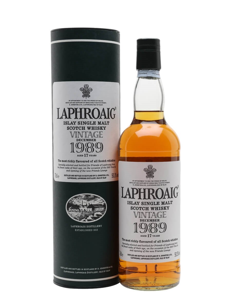 Laphroaig 1989 Vintage, 17 Year Old (2007 Fèis Ìle Bottling) Scotch Whisky | 700ML at CaskCartel.com
