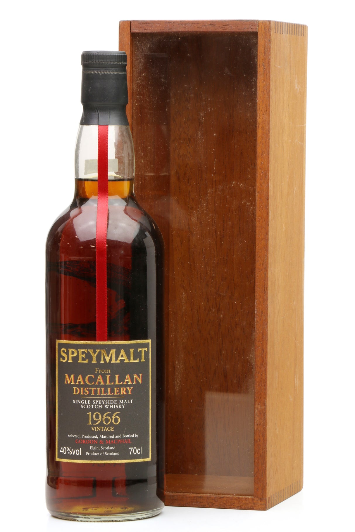 Speymalt From Macallan Distillery 1966 Vintage (Bottled 2001) G&M Scotch Whisky | 700ML at CaskCartel.com