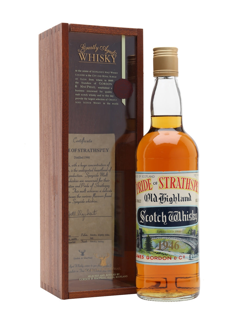 Pride of Strathspey 1946 Gordon & MacPhail Scotch Whisky at CaskCartel.com