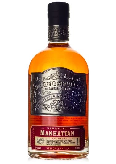 Handy Schiller Sazerac Rye "Barrel Aged" Manhattan | Limited Edition