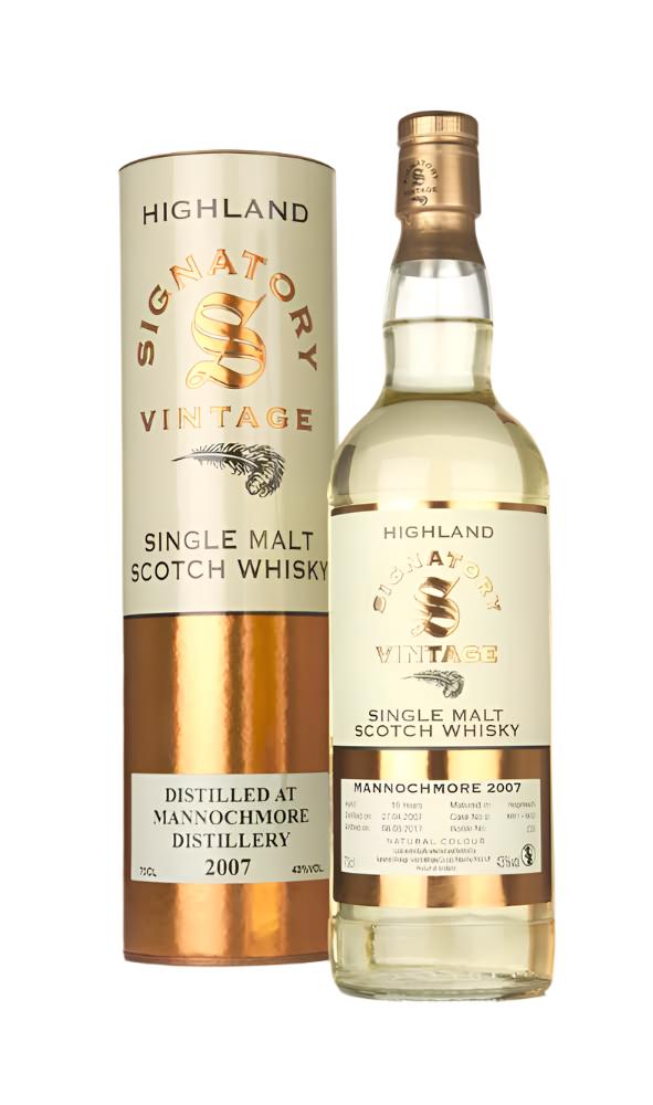 Mannochmore 10 Year Old 2007 (casks 6651 & 6652) - Signatory Whiskey | 700ML at CaskCartel.com