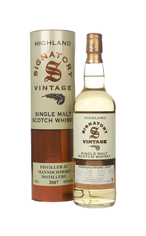 Mannochmore 13 Year Old 2007 (casks 6672 & 6673) - Signatory Whiskey | 700ML at CaskCartel.com