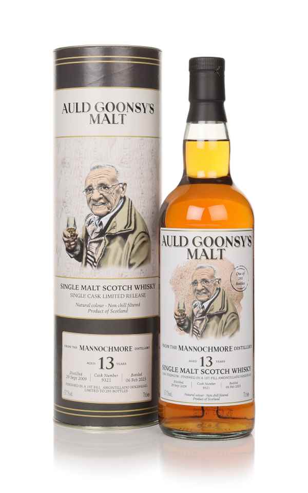 Mannochmore 13 Year Old 2009 (cask 9321) - Auld Goonsy's Malt Scotch Whisky | 700ML at CaskCartel.com