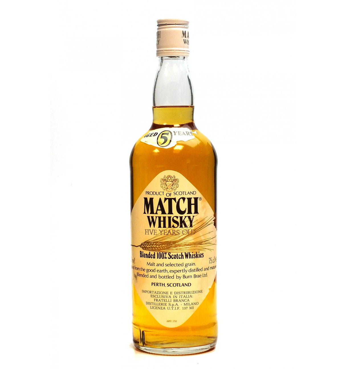 Match 5 Year Old, Burn Brae (Blenders) Scotch Whisky at CaskCartel.com
