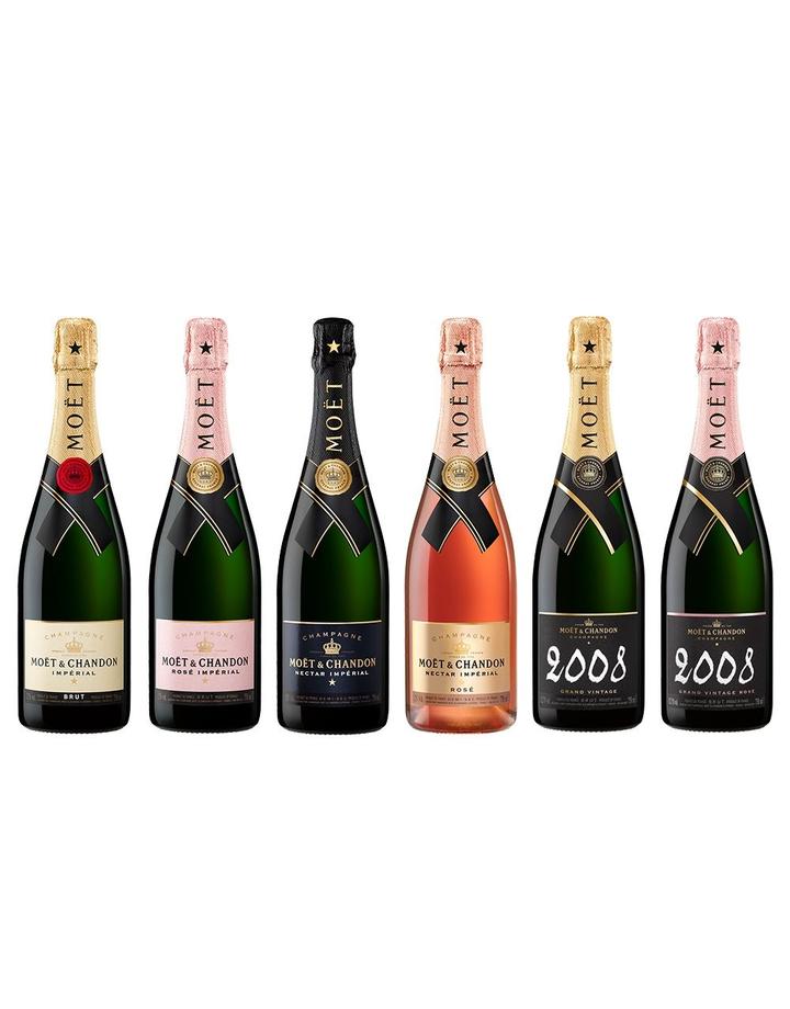 Moët & Chandon Grand Vintage Collection (6 Bottles) Champagne - CaskCartel.com