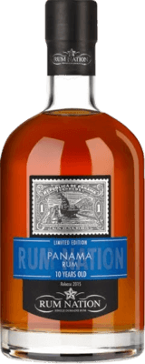 Rum Nation Panama 10 Year Old, Limited Edition Rum | 700ML at CaskCartel.com