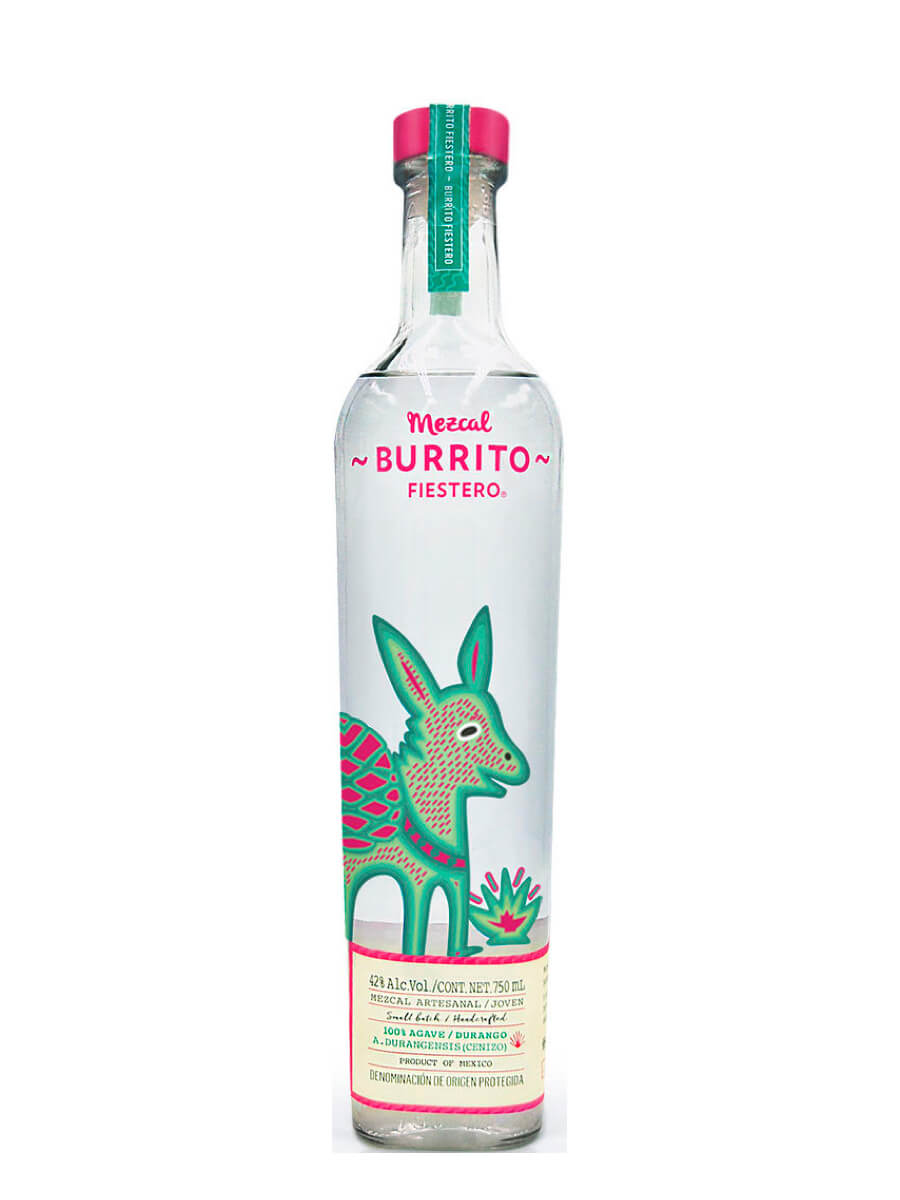 Burrito Fiestero Small Batch Mezcal | 700ML at CaskCartel.com
