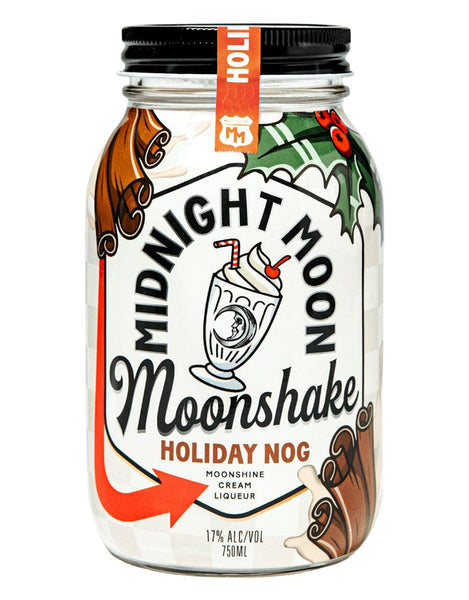 Midnight Moon Moonshake Holiday Nog Cream Liqueur at CaskCartel.com