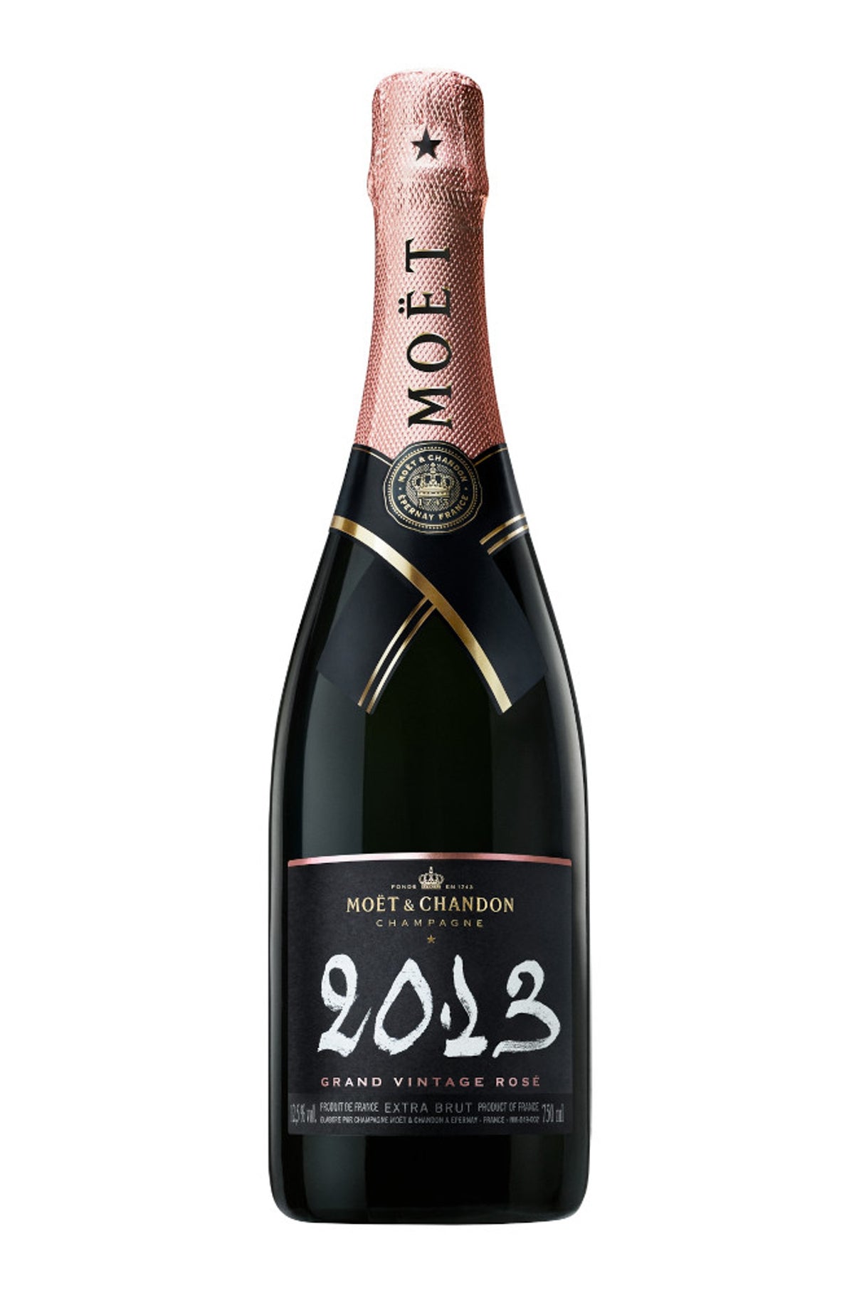 Moet & Chandon Extra Brut Grand Vintage Rose 2013 Champagne at CaskCartel.com