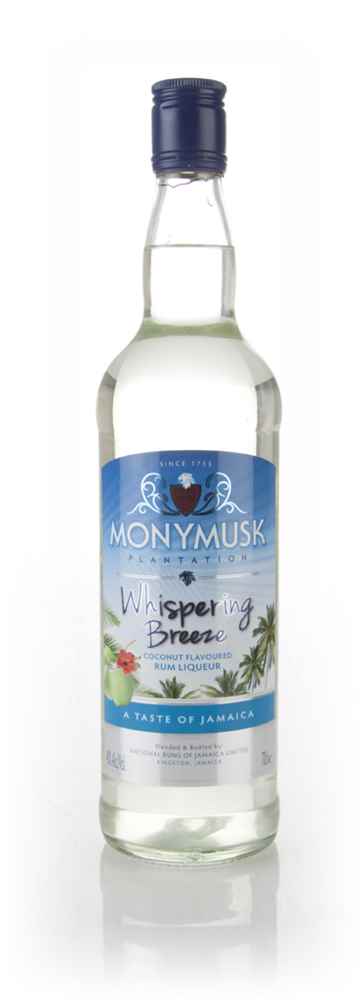 Monymusk Whispering Breeze Coconut Liqueur | 700ML at CaskCartel.com