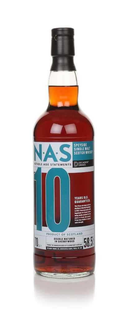 Mortlach 10 Year Old 2012 - Notable Age Statements (Decadent Drinks) Scotch Whisky | 700ML at CaskCartel.com