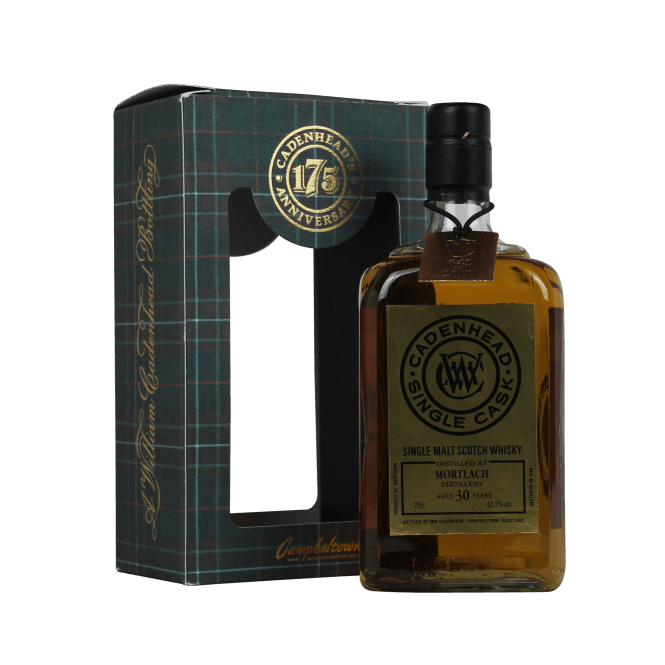 Mortlach 1987 Cadenhead 30 Year Old Single Malt Scotch Whisky at CaskCartel.com