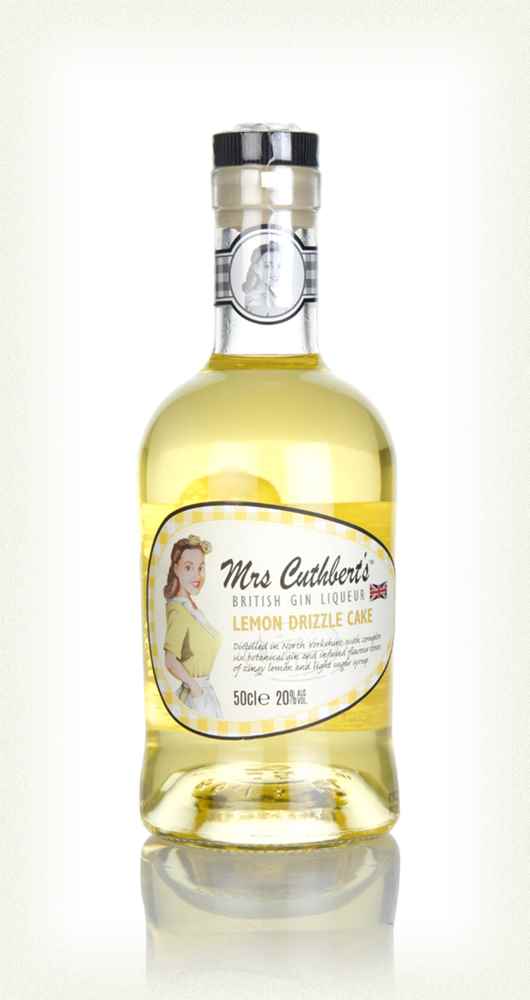 Mrs Cuthbert's Lemon Drizzle Cake Gin Liqueur | 500ML at CaskCartel.com