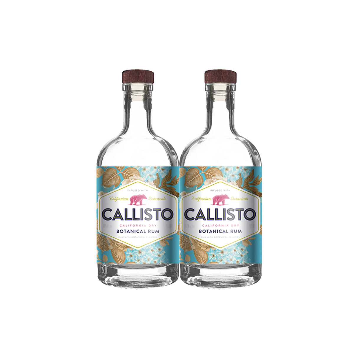 Callisto Californian Dry Botanical Rum (2) Bottle Bundle at CaskCartel.com