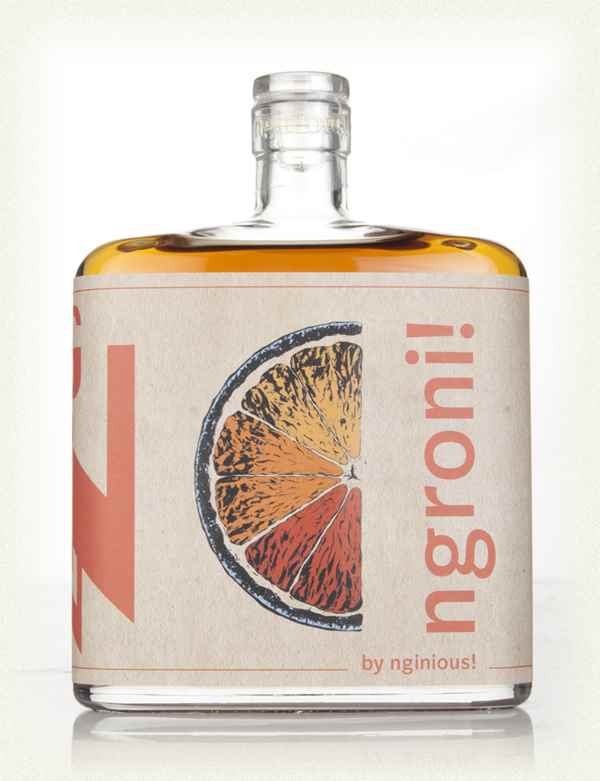 nginious! ngroni! Pre-Bottled Cocktails | 500ML at CaskCartel.com