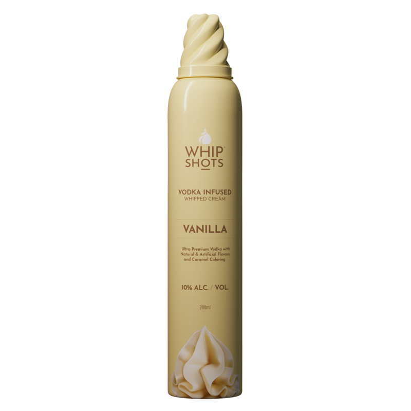 Whipshots Vodka Infused Whipped Cream Vanilla | 500ML at CaskCartel.com