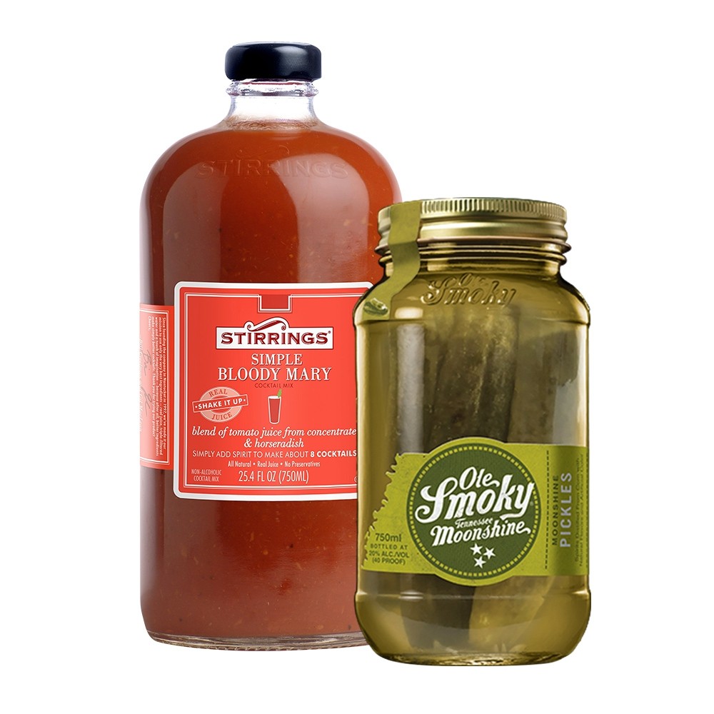 Ole Smoky Pickles & Bloody Mary Mix Bundle Moonshine - CaskCartel.com