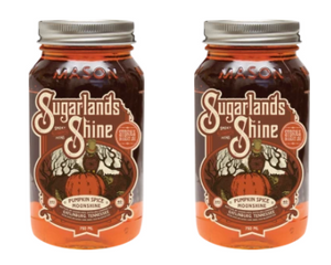 Sugarlands Shine Pumpkin Spice Moonshine (2) Bottle Bundle at CaskCartel.com