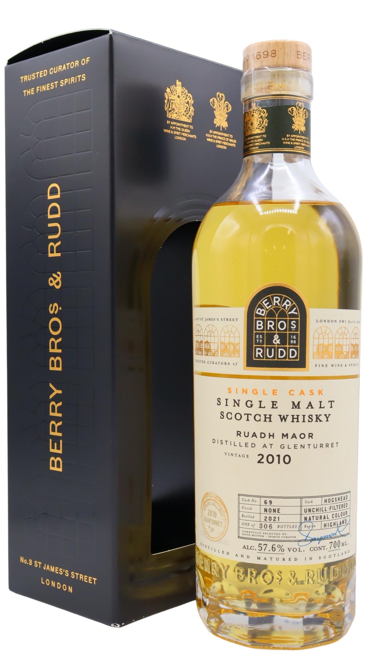 Glenturret Ruadh Maor Berry Bros & Rudd Single Cask #69 2010 12 Year Old Whisky | 700ML at CaskCartel.com