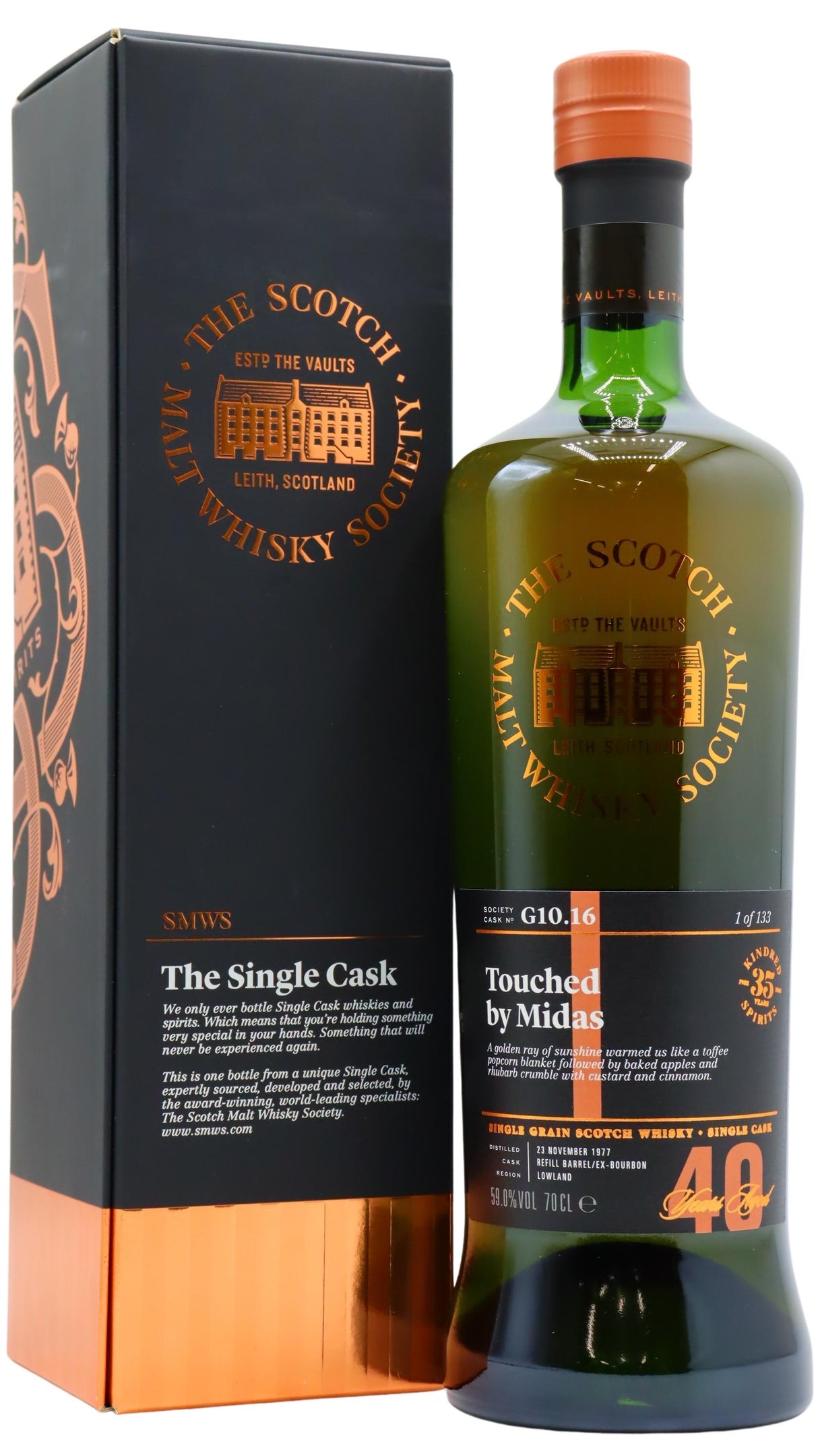 Strathclyde SMWS Society Cask No. G10.16 1977 40 Year Old Whisky | 700ML at CaskCartel.com