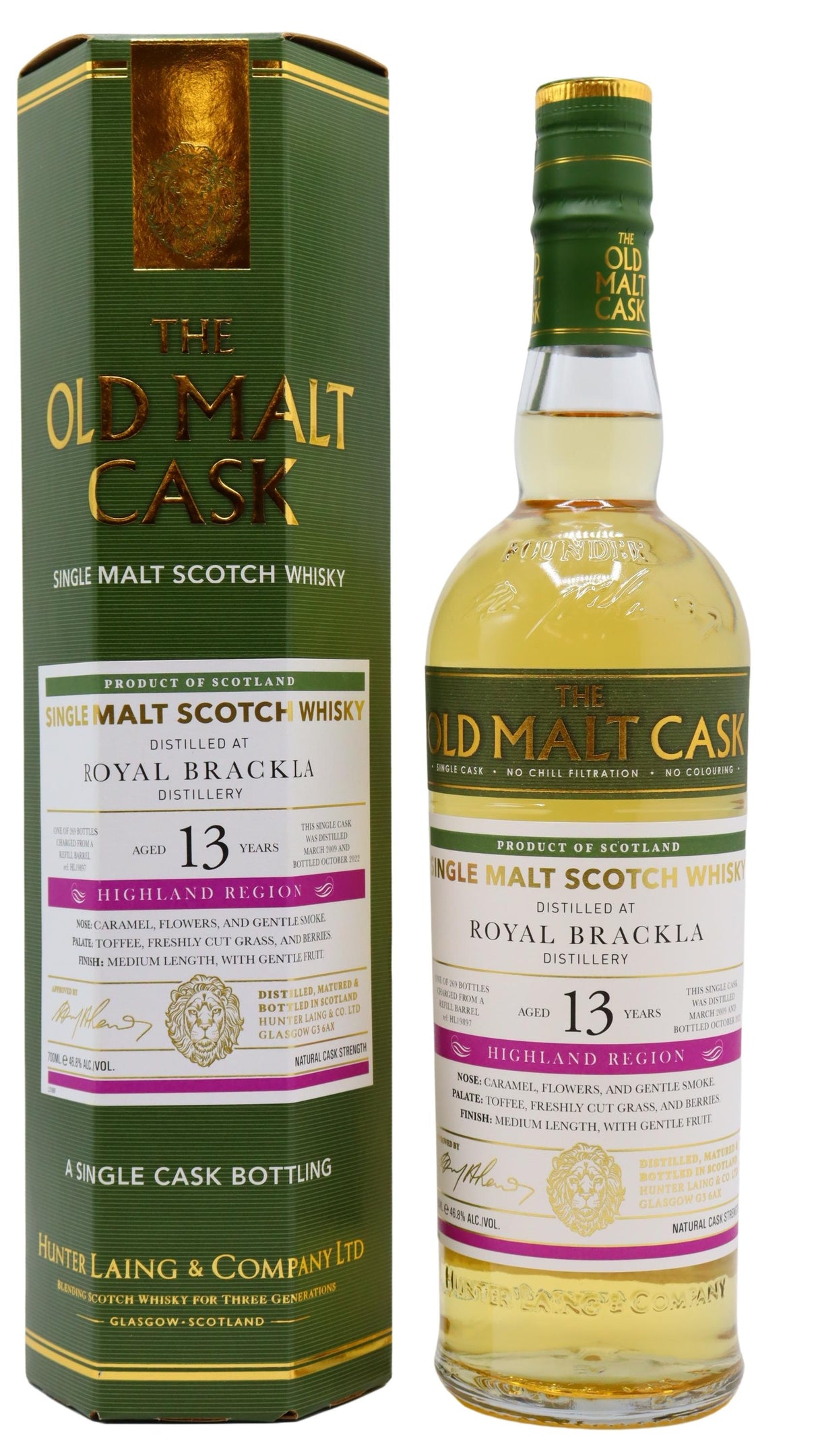 Royal Brackla Old Malt Cask Single Cask 13 Year Old Whisky | 700ML at CaskCartel.com
