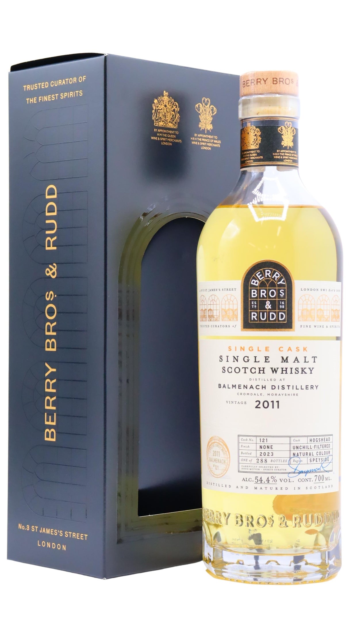 Balmenach Berry Bros & Rudd Single Cask #121 2011 12 Year Old Whisky | 700ML at CaskCartel.com