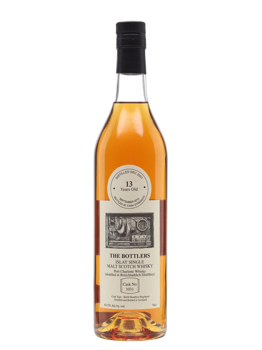 Port Charlotte 2001 13 Year Old The Bottlers Islay Single Malt Scotch Whisky | 700ML at CaskCartel.com