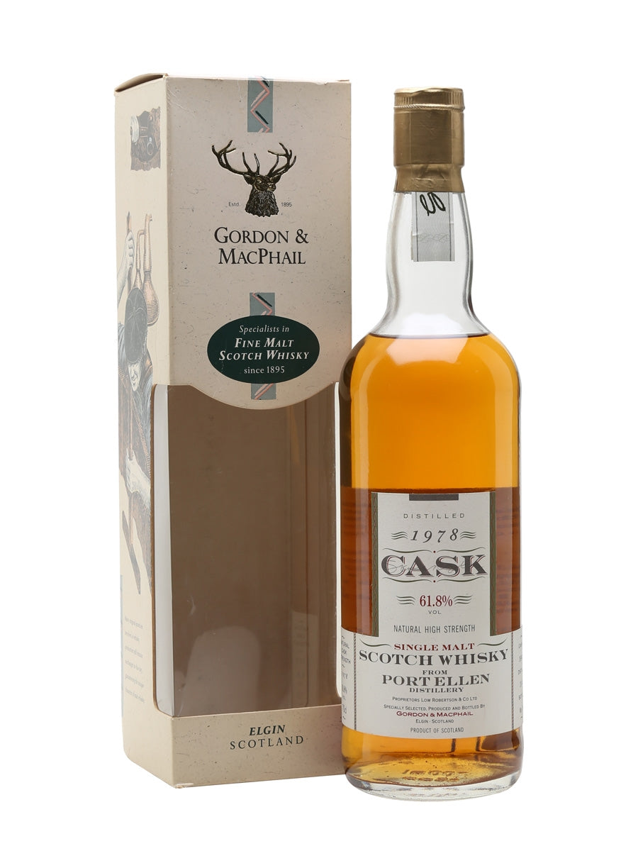 Port Ellen 1978 Bot.1993 Gordon & MacPhail Islay Single Malt Scotch Whisky | 700ML at CaskCartel.com